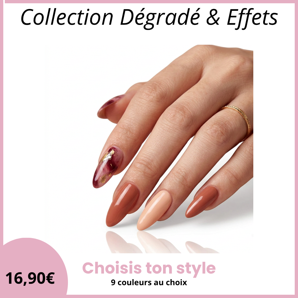 Collection Dégradé & Effets - Bandes Gel UV/LED