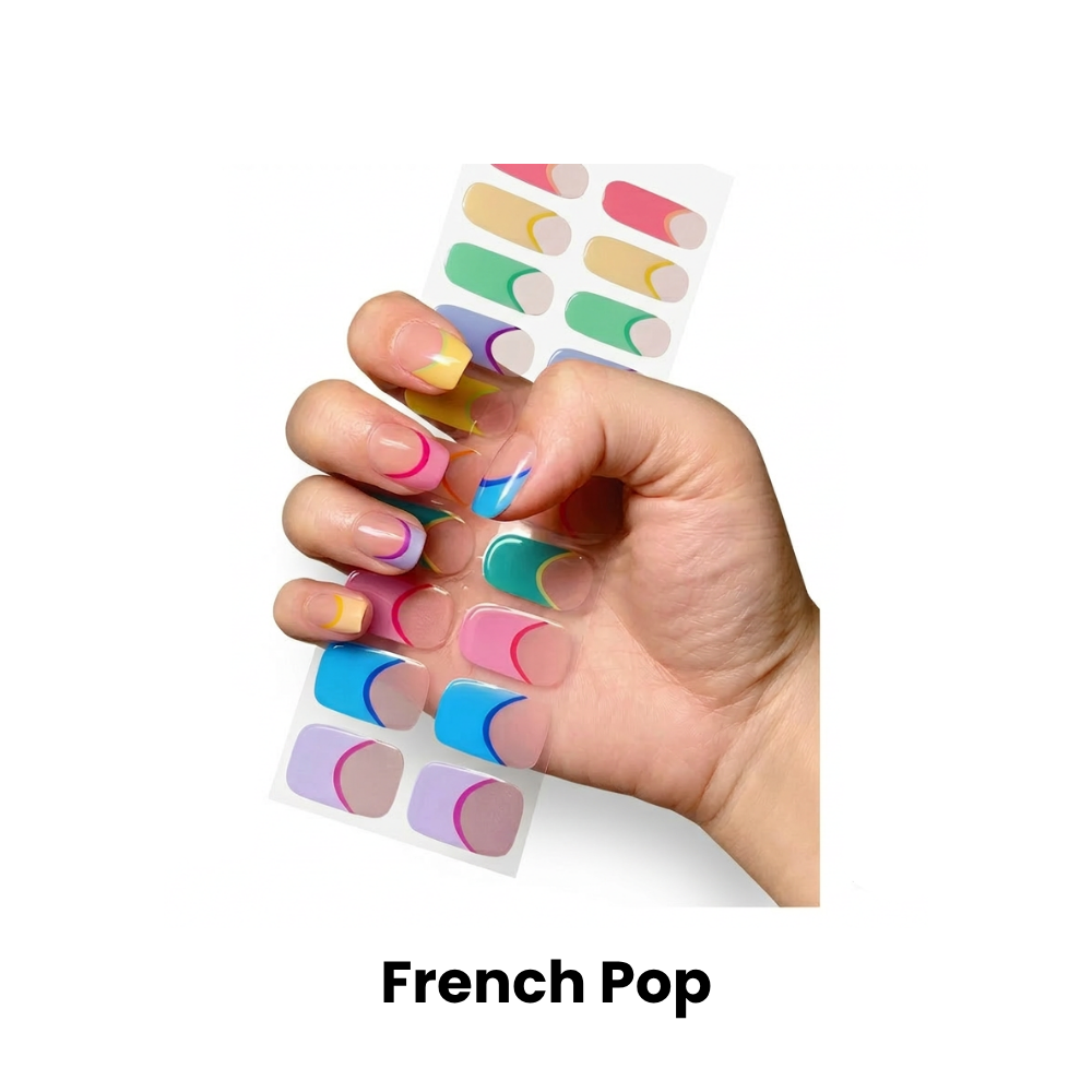 Collection Fantaisie & Couleur -Bandes Gel UV/LED
