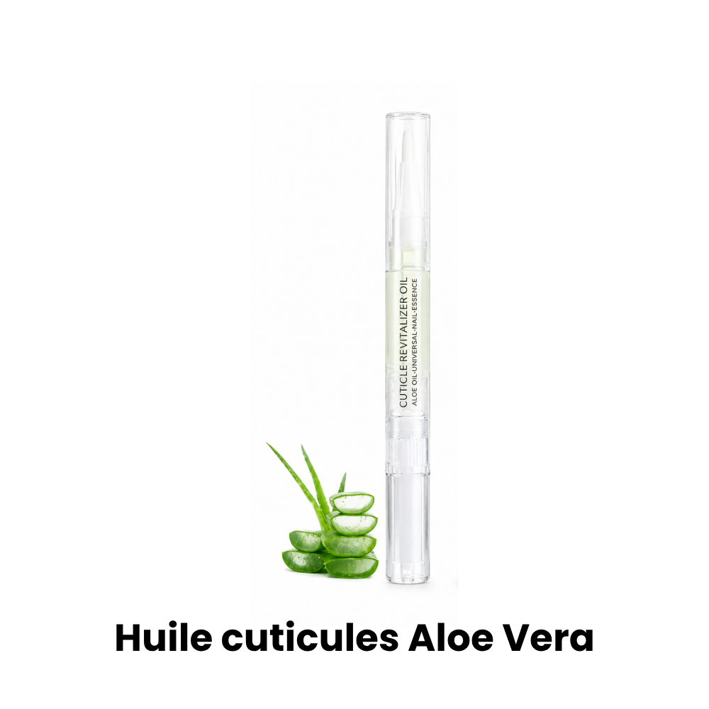 Huile nourrissante pour cuticules & décoller les bandes gel - 6 parfums