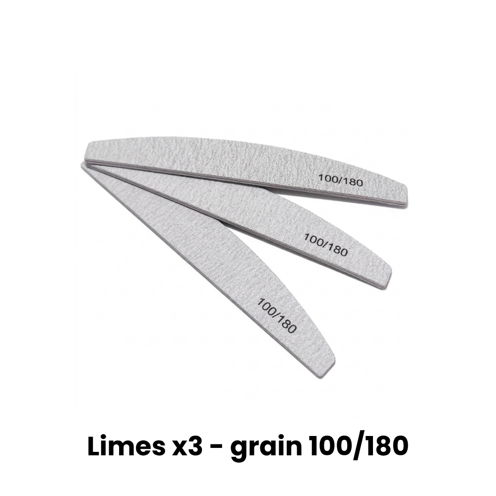 PACK Essentiel Manucure - Bandes Gel UV + Préparation Complète