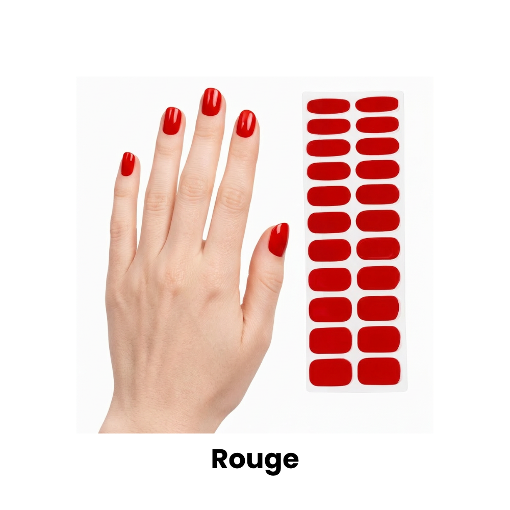 PACK Complet Manucure Bandes Gel à domicile