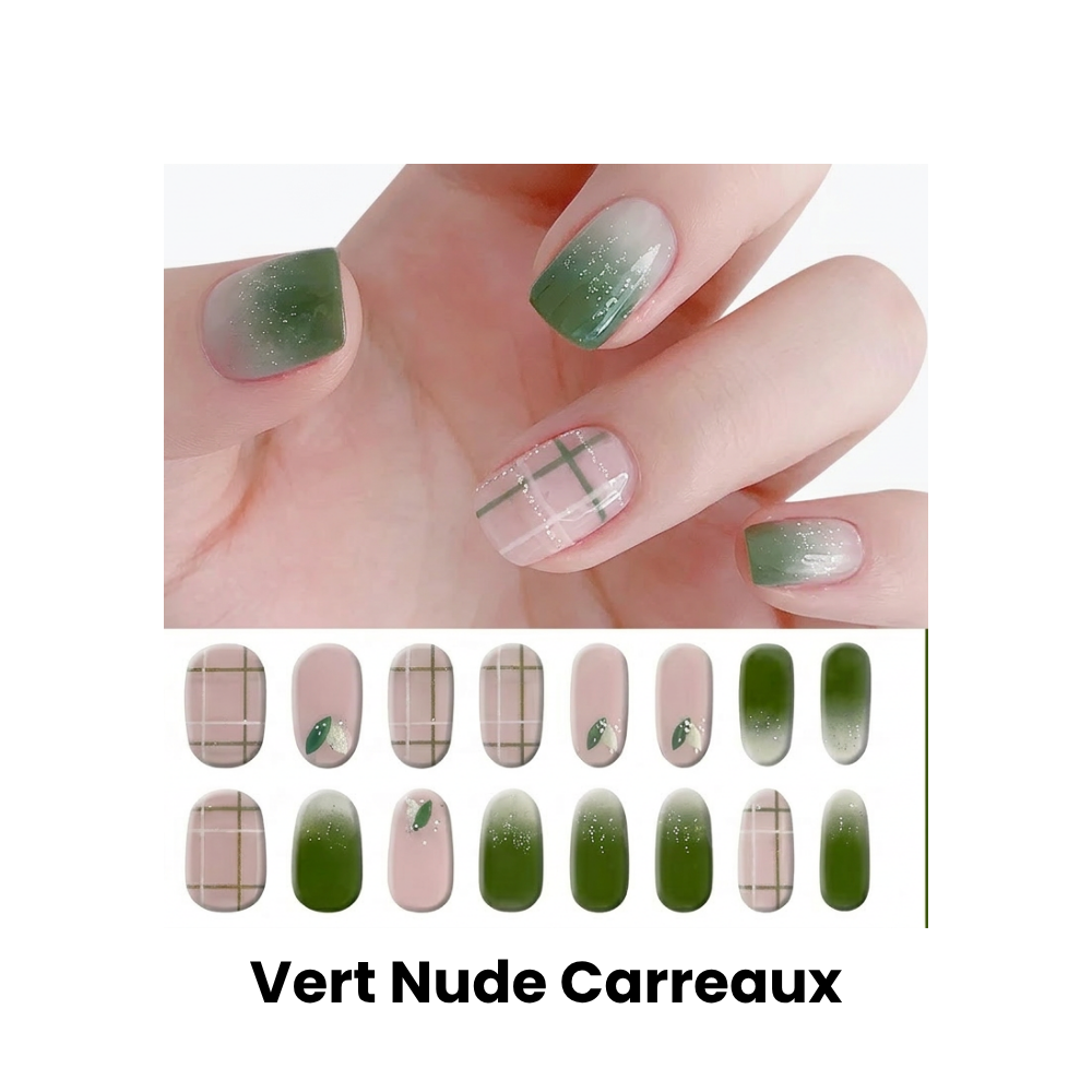 Collection Fantaisie & Couleur -Bandes Gel UV/LED